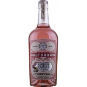 Half Crown Rhubarb & Ginger Gin Likr Rokeby 20%