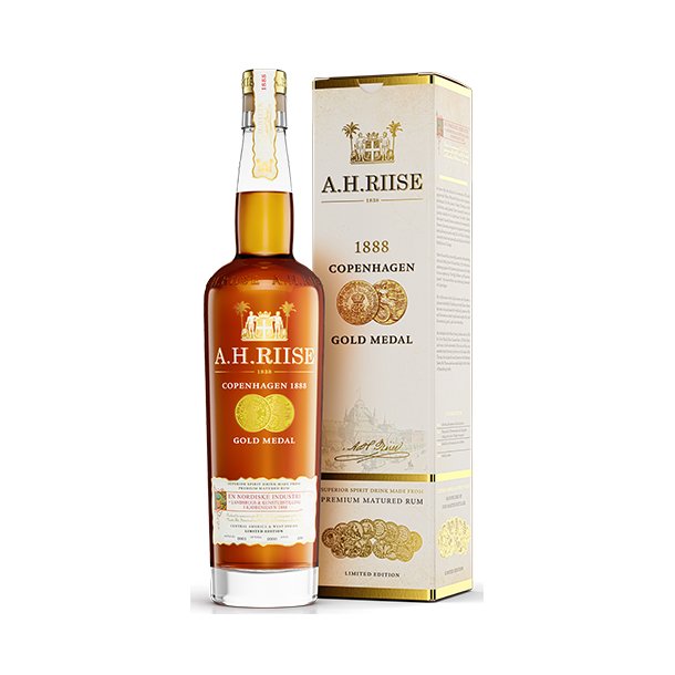 A. H. Riise 1888 Copenhagen Gold Medal