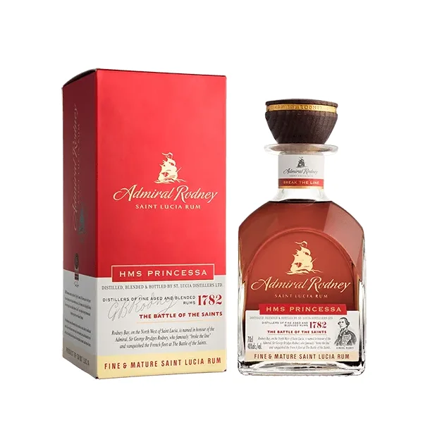 Admiral Rodney HMS Princessa Rum
