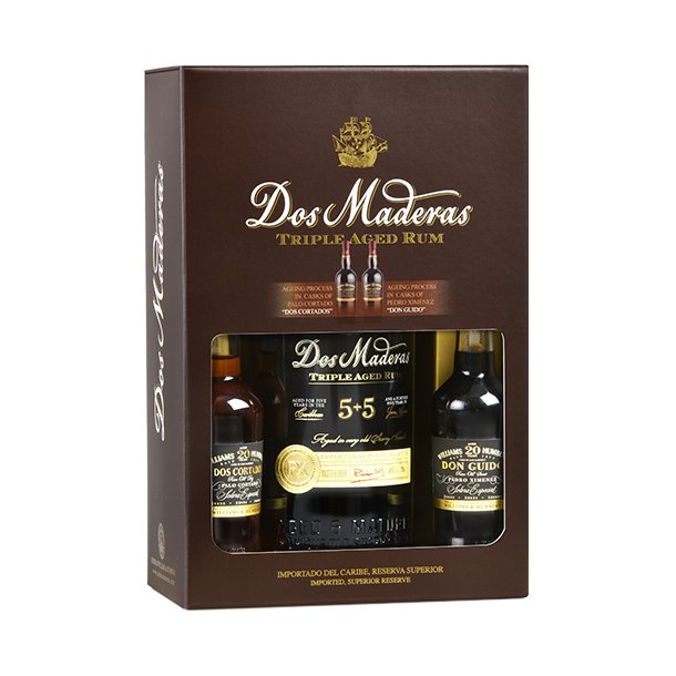 Dos Maderas Caribbean 5+5 r + 2 x 10cl sherry