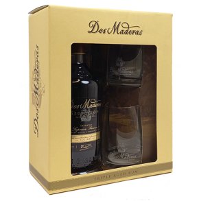 Dos Maderas Caribbean Seleccion Triple Aged Rum + 2 Glas