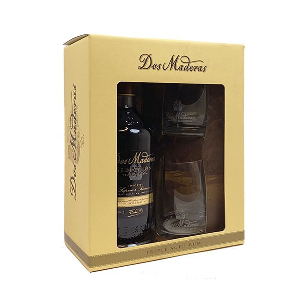 Dos Maderas Caribbean Seleccion Triple Aged Rum + 2 Glas