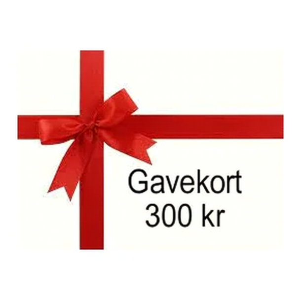 Gavekort 300 kr.