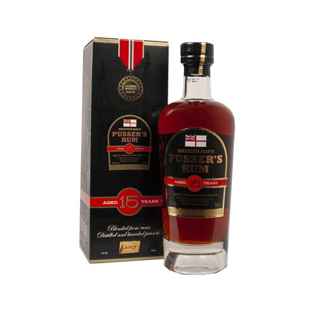 Pusser's British Navy Rum 15 r