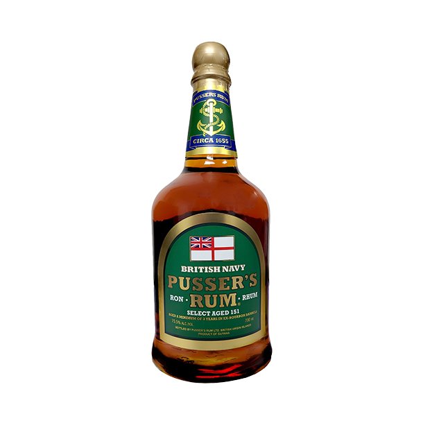 Pusser's Select Aged 151 Navy Strength 75,5 %